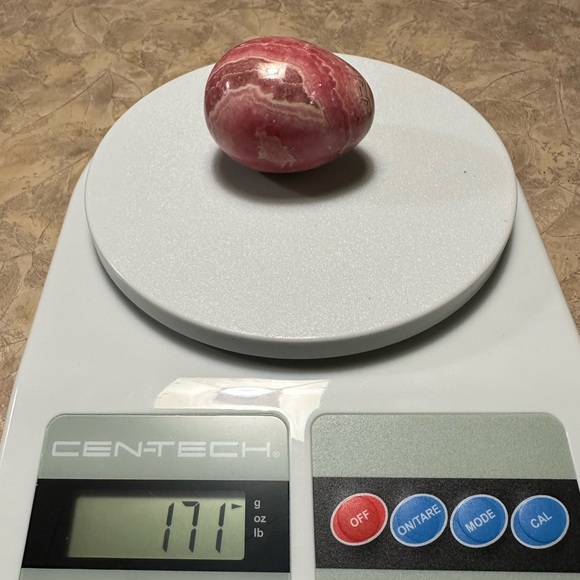 Other - Vintage Rhodochrosite Egg weighing 141 grams